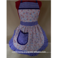 Blue Gingham Apron